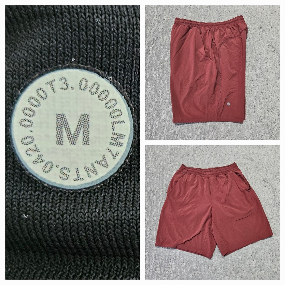 Lululemon Pace Breaker Liner  Short 9" Mulled‎ Wine Sz. M